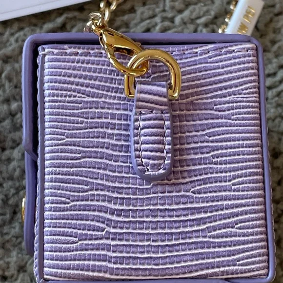 JW PEI Mini Lavender Square Box Bag - Picture 9 of 12